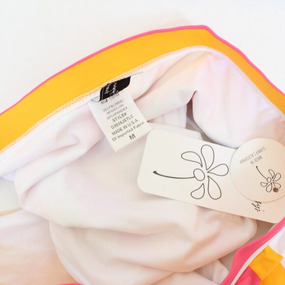 Dippin Daisys Ultra Hibiscus Beach Stripe Bikini Bottom - Picture 4 of 4